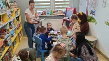 Zdjęcie z galerii Lekcje biblioteczne dla przedszkolaków