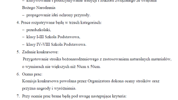 Zdjęcie z galerii III edycja Konkursu Bożonarodzeniowego pod tytułem ,,Ekologiczny Stroik Bożonarodzeniowy”